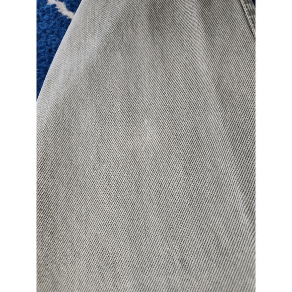 Zara Women's Light Green Straight Leg Denim Jeans-4 - Picture 6 of 6